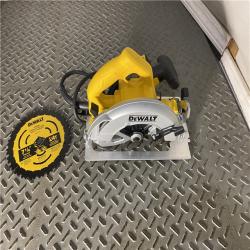 Houston location AS-IS DEWALT 15 Amp Corded 7-1/4 in. Lightweight Circular Saw