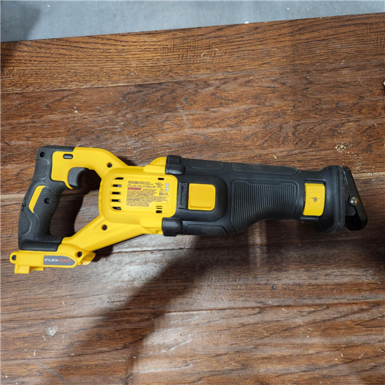 AS-IS DeWalt DCS389B FLEXVOLT 60V MAX Cordless Brushless Reciprocating Saw (Tool-Only)