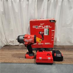 AS IS Milwaukee M18 1/2 in. Cordless Brushless High Torque Impact Wrench Kit (Battery & Charger)