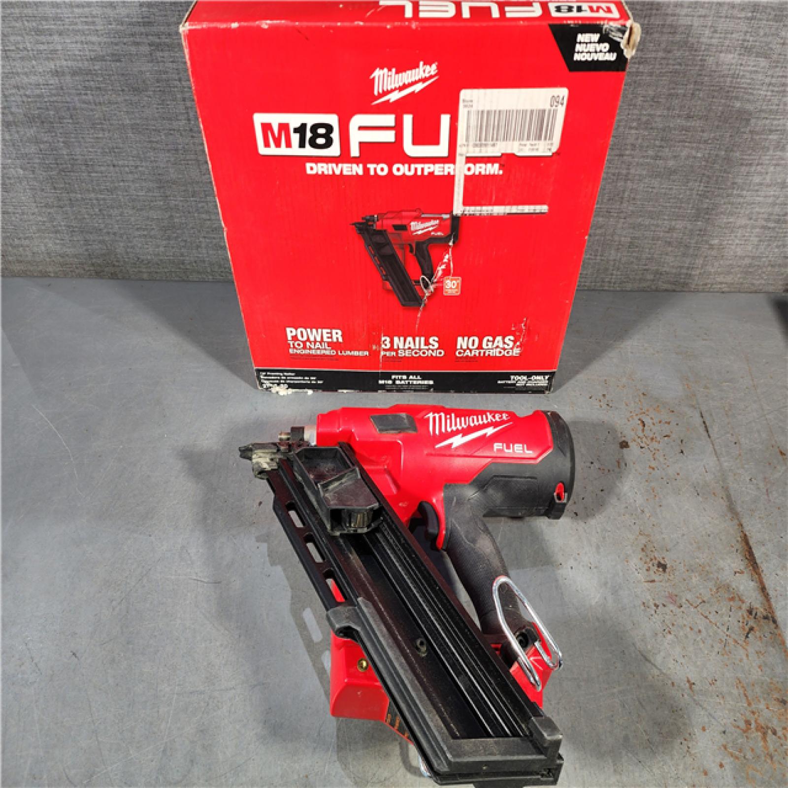 HOUSTON LOCATION - AS-IS M18 FUEL 3-1/2 in. 18-Volt 30-Degree Lithium-Ion Brushless Cordless Framing Nailer (Tool-Only)