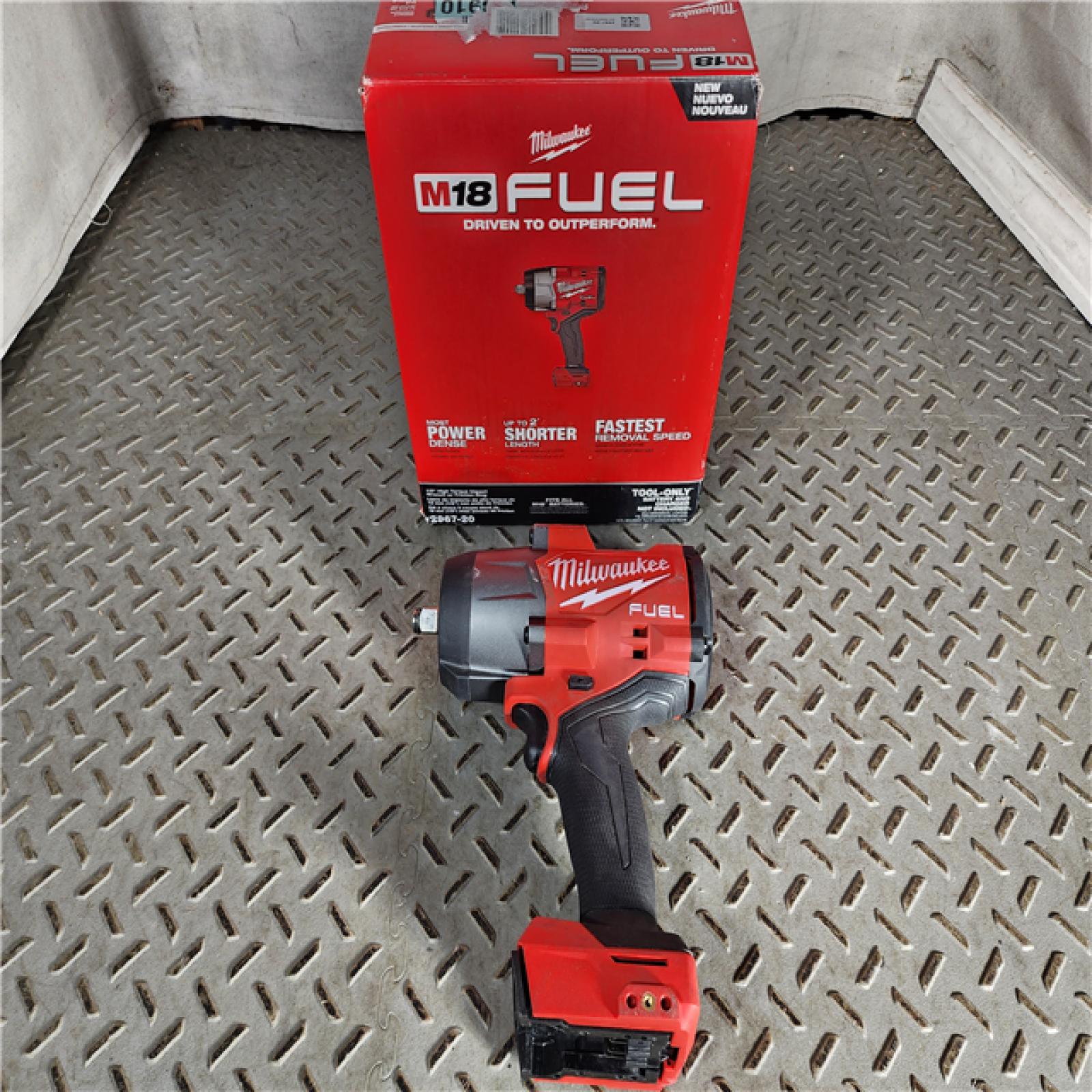 HOUSTON LOCATION - AS-IS M18 FUEL 18V Lithium-Ion Brushless Cordless 1/2 in. Impact Wrench with Friction Ring (Tool-Only)