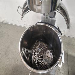 Phoenix Location VEVOR 30 Qt. Commercial Dough Mixer 3-Speeds Adjustable Mixer Silver Electric Stand with Stainless Steel for Restaurants