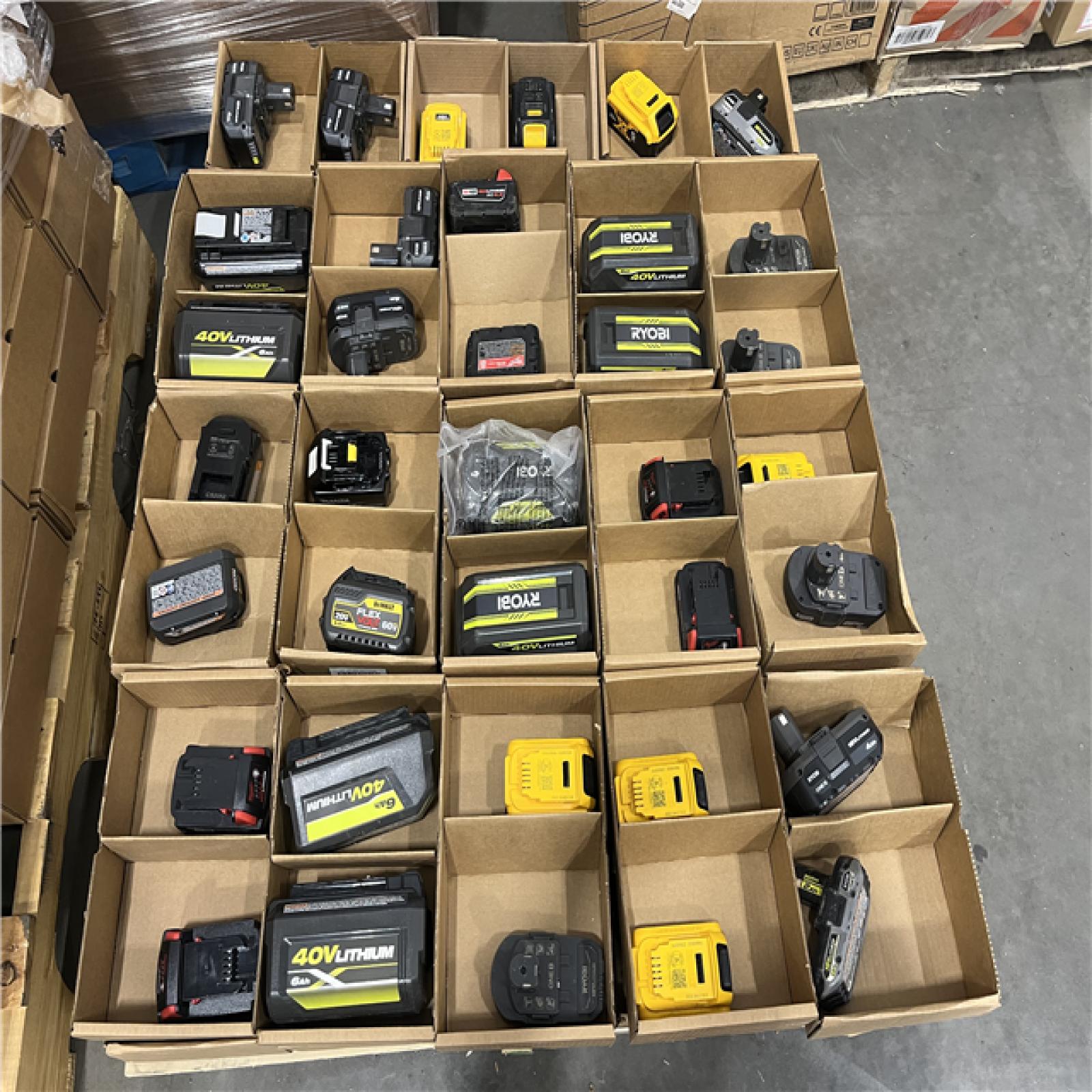 DALLAS LOCATION - AS-IS BATTERY PALLET