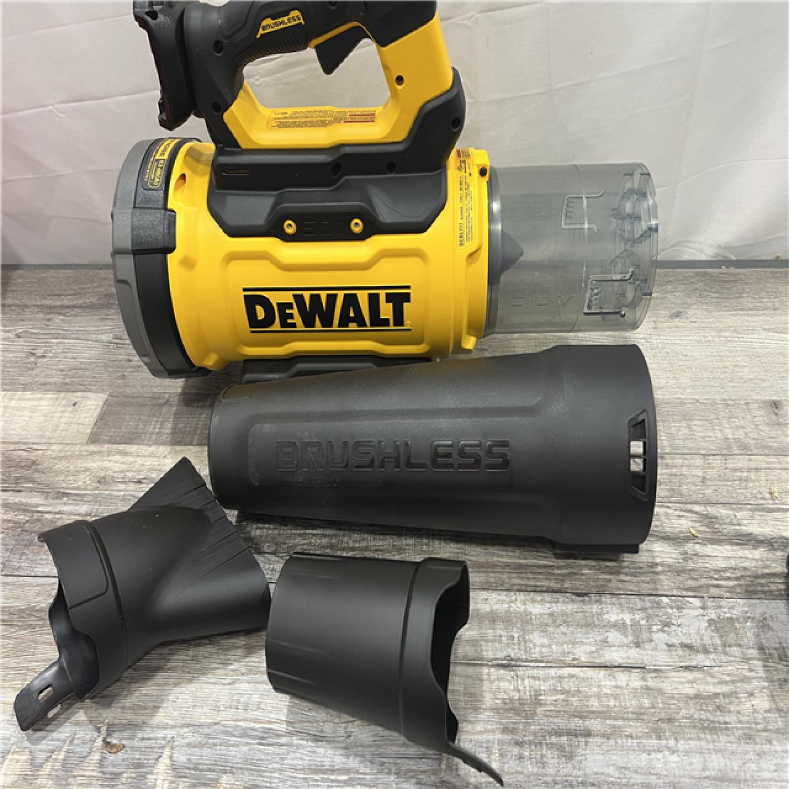 AS-IS DEWALT FLEXVOLT 60V MAX 160 MPH 760 CFM Brushless Cordless  and Charger