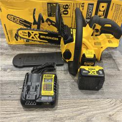 AS-IS DEWALT 20V MAX Brushless Cordless 12in. Chainsaw Kit