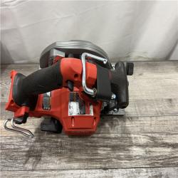 AS-IS MILWAUKEE M18 FUEL 18V Lithium-Ion Brushless Cordless 6-1/2 in. Circular Saw (Tool-Only)