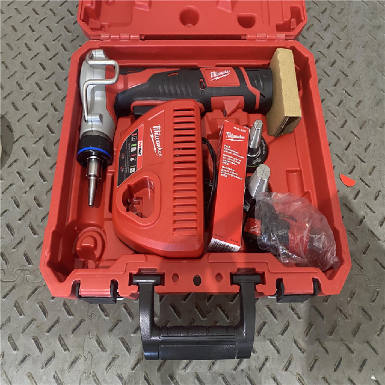 Houston location AS-IS 1 Kit  Milwaukee 2474-22 M12 Propex Expansion Tool Kit