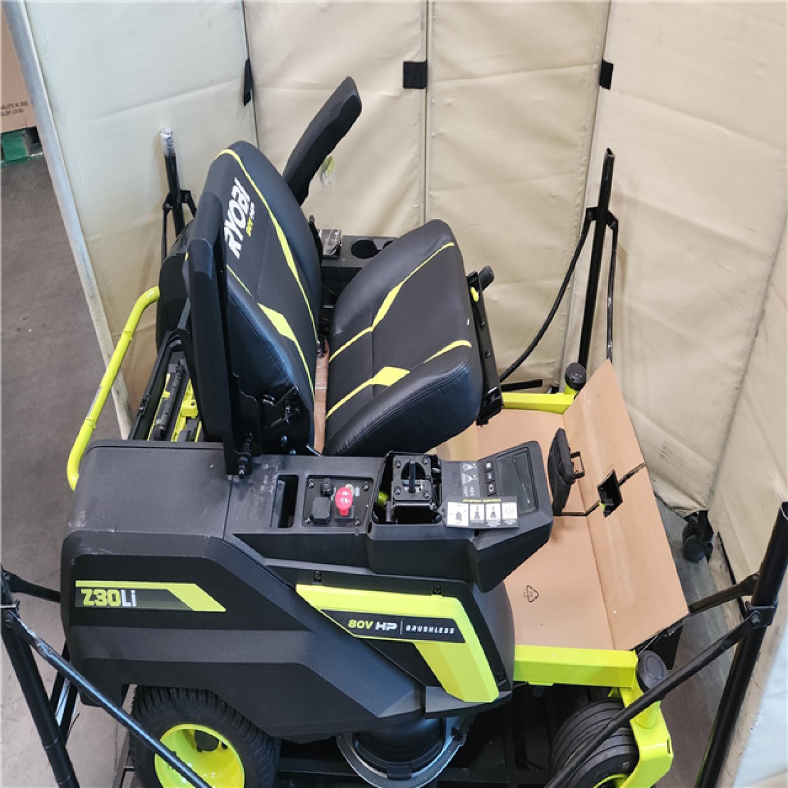 CALIFORNIA AS-IS RYOBI BRUSHLESS MOWER