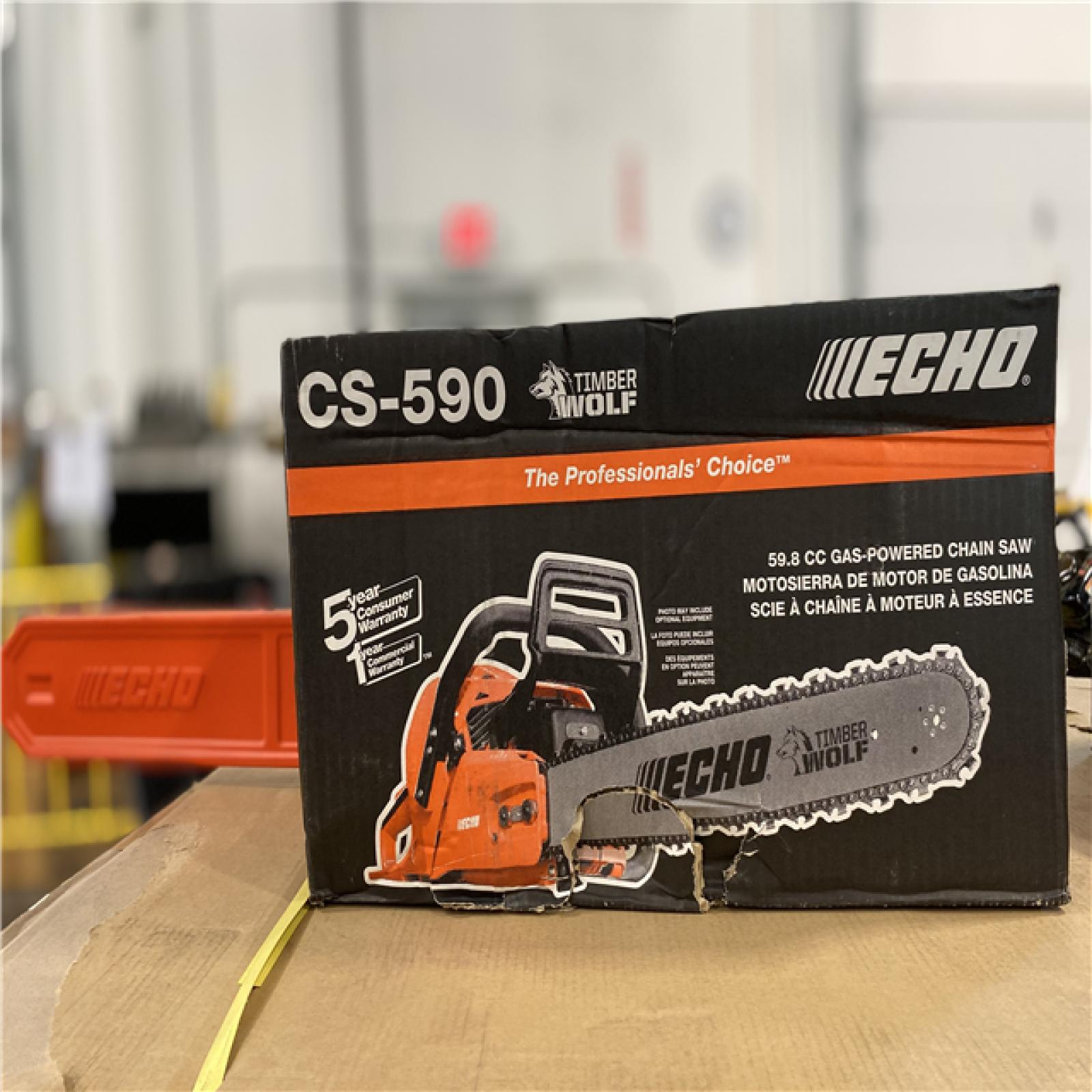 NEW! - Echo CS-590-20AA 20 in. 59.8 cc Gas Chainsaw