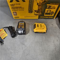 HOUSTON LOCATION - AS-IS DEWALT 20V MAX XR 18 Gauge Brad Nailer Kit