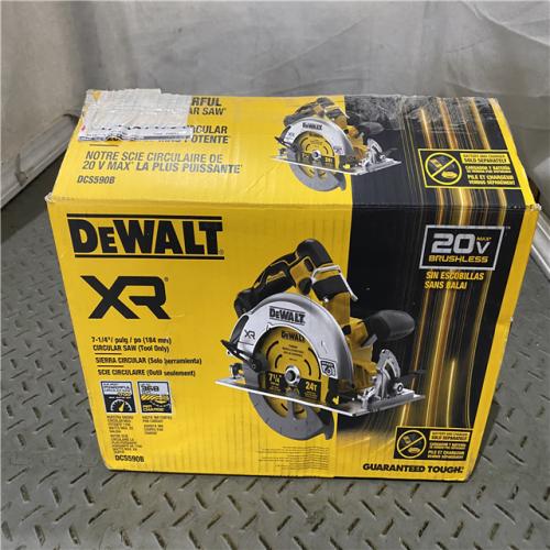 Houston location AS-IS DEWALT 20-Volt MAX 7-1/4 in. Cordless Circular Saw (Tool Only)