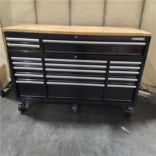 California AS IS Husky 72 IN. 18-DRAWER MOBILEWORKBENCH