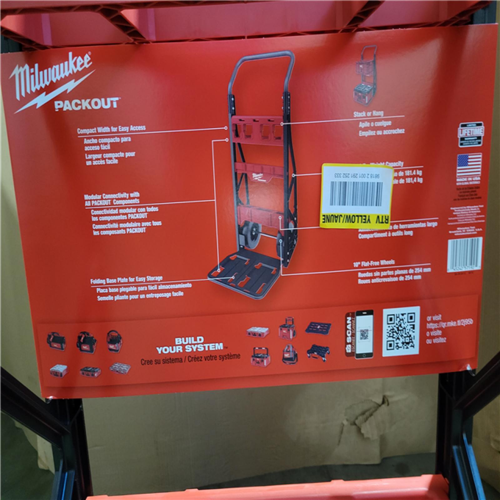 CALIFORNIA NEW MILWAUKEE PACKOUT 2-WHEEL CART