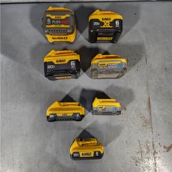 HOUSTON LOCATION - AS-IS DEWALT BATTERY PACK QTY - 15