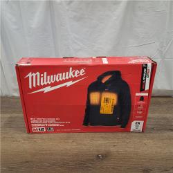 AS-IS Milwaukee 2X-Large M12 12-Volt Lithium-Ion Cordless Black Heated Jacket Hoodie Kit