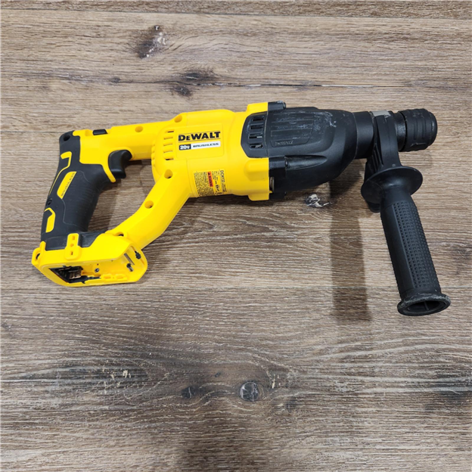 AS-IS DEWALT DCH133B 20V MAX Lithium-Ion Brushless Cordless 1â€ SDS-Plus D-Handle Rotary Hammer (Tool Only)