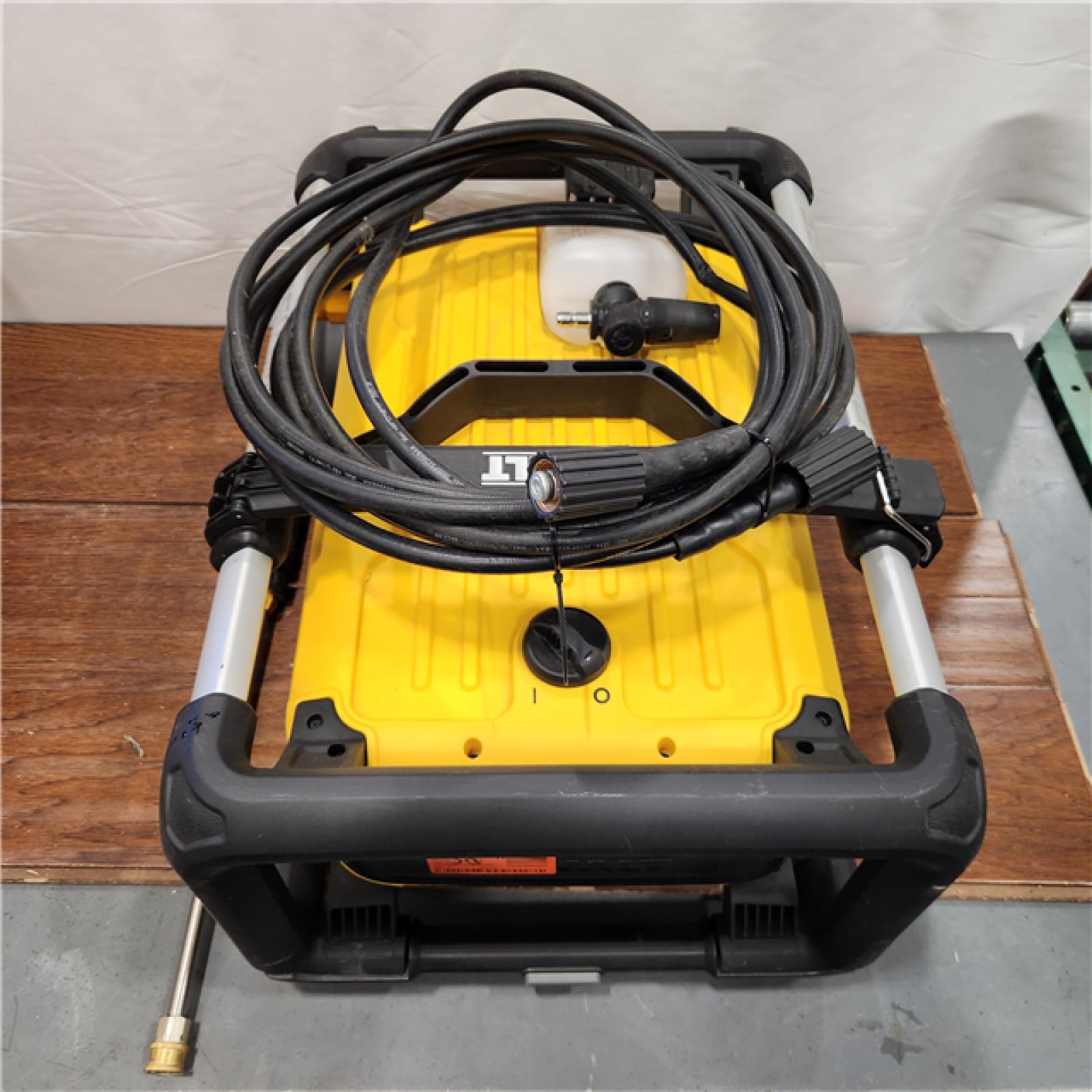 AS-IS 3000 PSI 1.1 GPM 15 Amp Cold Water Electric Pressure Washer with Internal Equipment Storage