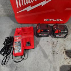 HOUSTON LOCATION - AS-IS Milwaukee M18 FUEL 18V Lithium-Ion Brushless Cordless Hammer Drill and Impact Driver Combo Kit (2-Tool) with 2 Batteries