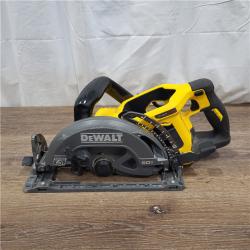 AS-IS FLEXVOLT 60V MAX Cordless Brushless 7-1/4 in. Wormdrive Style Circular Saw (Tool Only)