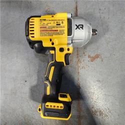 HOUSTON LOCATION - AS-IS DEWALT 20V MAX* XR 1/2  High Torque Impact Wrench with Hog Ring Anvil