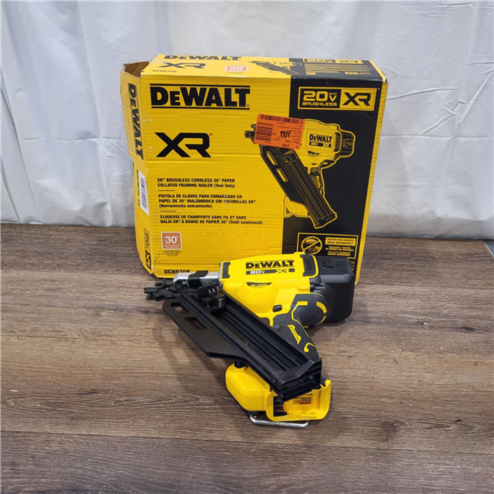 AS-IS 20-Volt 30Â° Cordless Framing Nailer (Tool-Only)