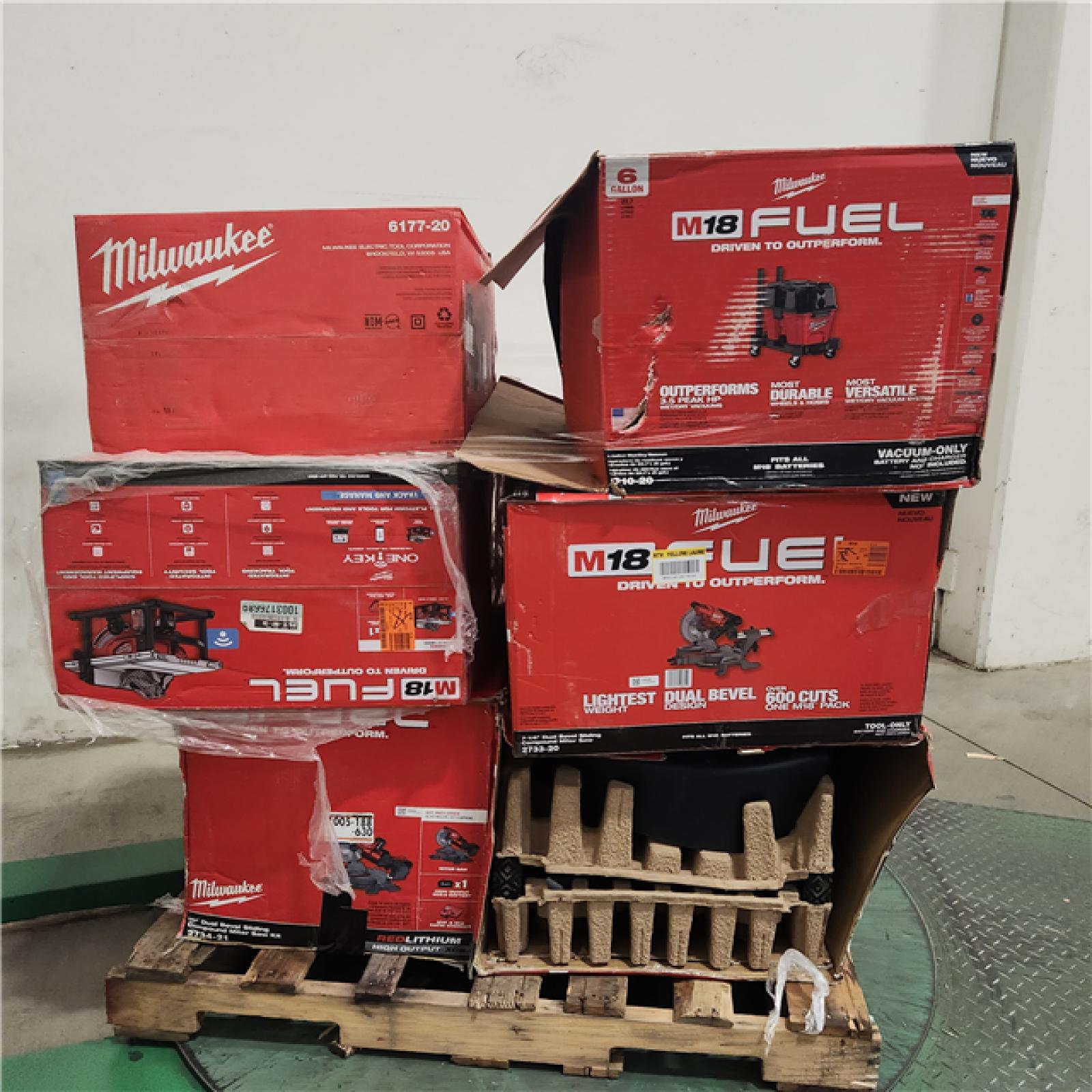 Dallas Location - As-Is Milwaukee Tool Pallet