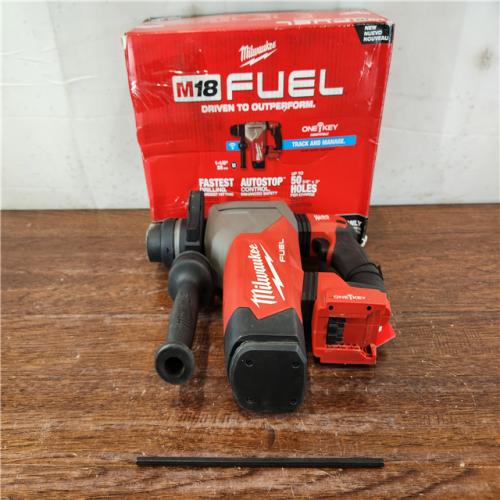 AS-IS Milwaukee M18 FUEL Brushless Cordless SDS-Plus 1-1/8 in. Rotary Hammer Drill (Tool-Only)