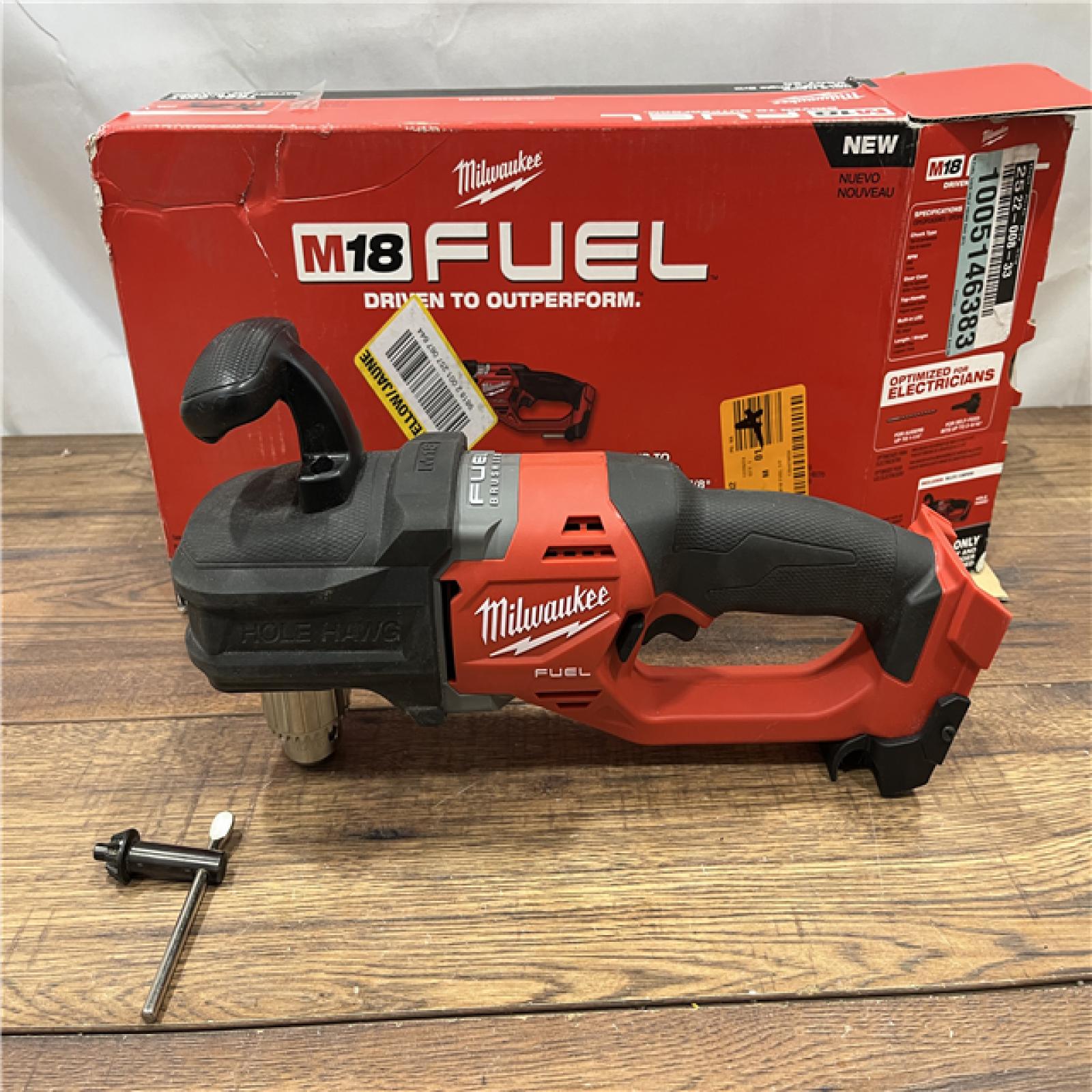 AS IS M18 FUEL GEN II 18V Lithium-Ion Brushless Cordless 1/2 in. Hole Hawg Right Angle Drill (Tool-Only)