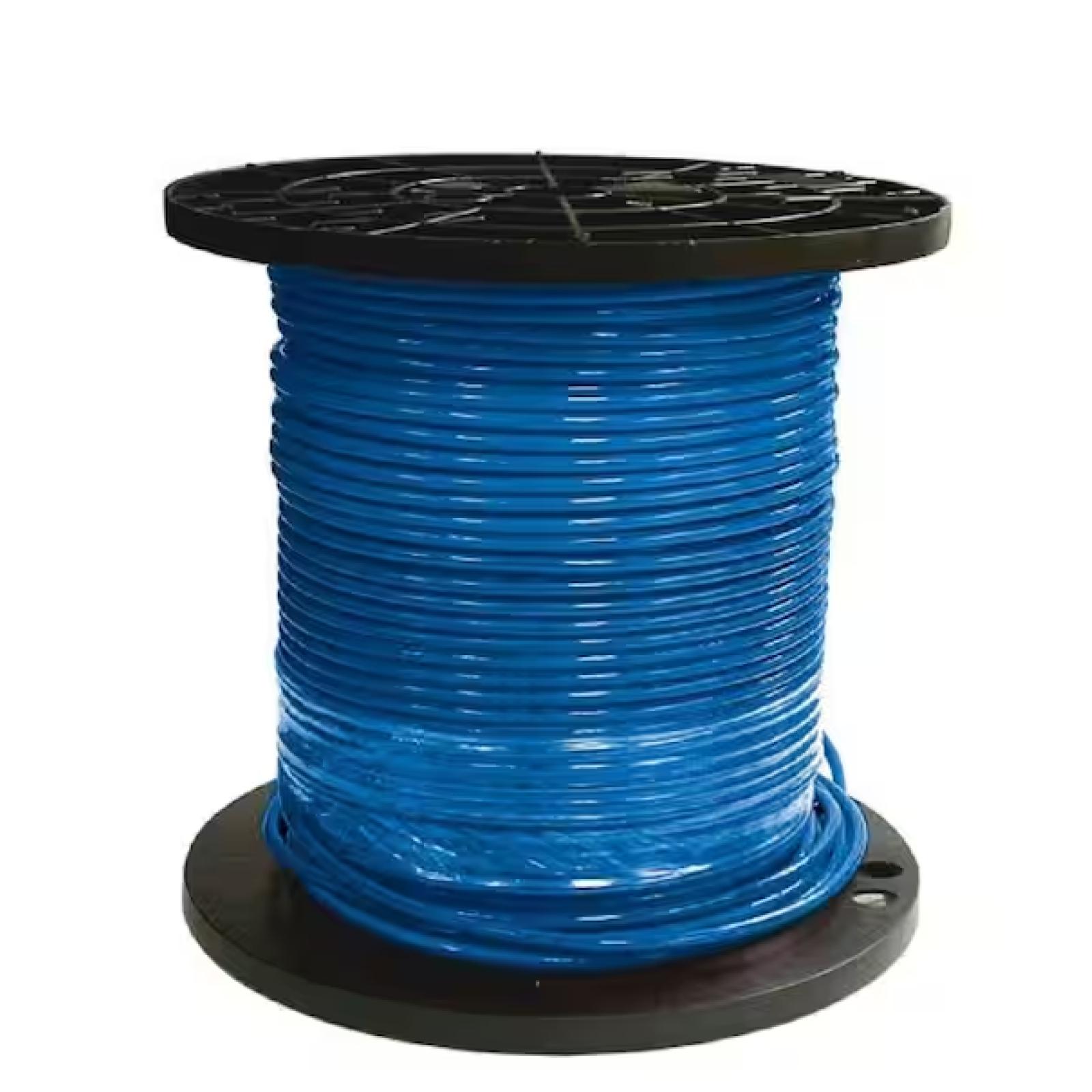 DALLAS LOCATION - Southwire 500 ft. 6 Blue Stranded CU SIMpull THHN Wire