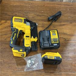 AS-IS DEWALT ATOMIC 20V MAX Lithium Ion Cordless 23 Gauge Pin Nailer Kit with 2.0Ah Battery and Charger