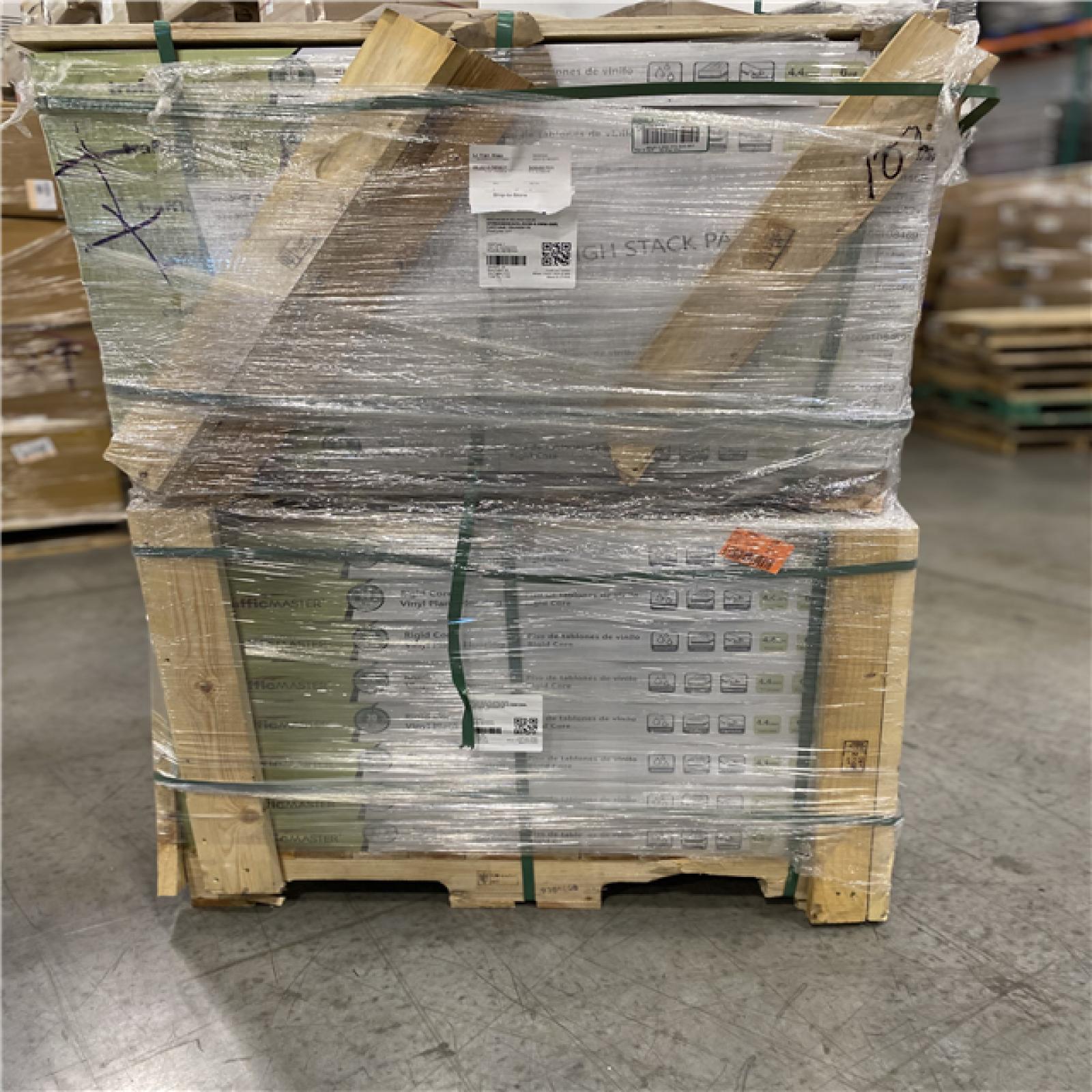 DALLAS LOCATION - TrafficMaster Breaksea Island 6 MIL x 6 in. x 36 in. Waterproof Click Lock Vinyl Plank Flooring (23.95 sq. ft./case) PALLET (64 UNITS)