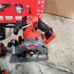 HOUSTON LOCATION - AS-IS (APPEARS LIKE NEW) Milwaukee  M18 FUEL 5-TOOL COMBO KIT