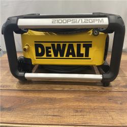 AS-IS DeWalt 2100 PSI 13 Amp Cold Water Electric Pressure Washer with Internal Equipment Storage