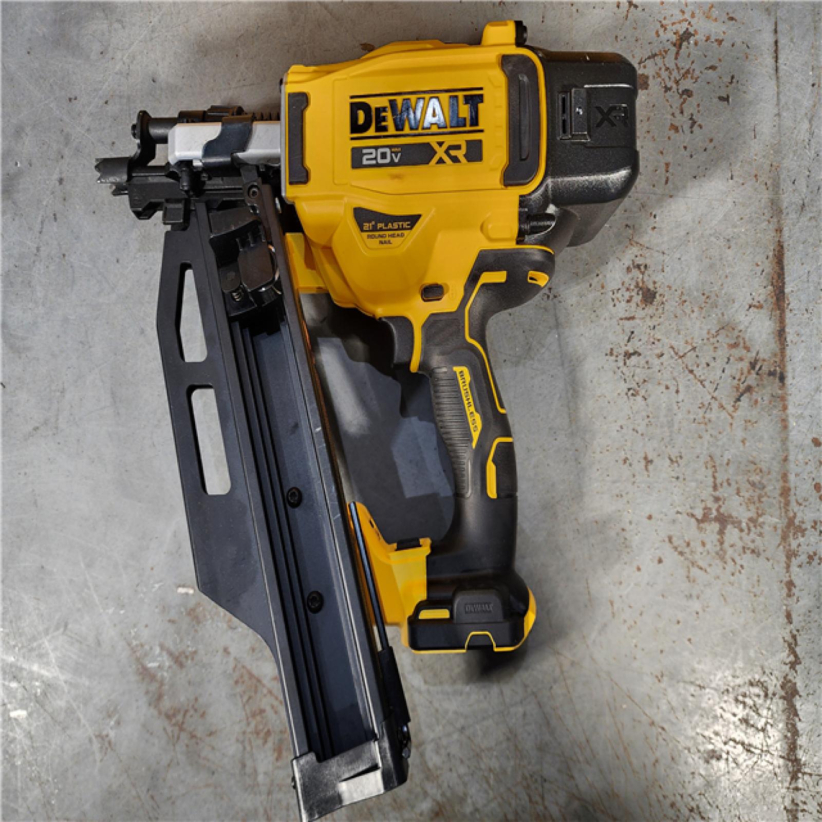 HOUSTON LOCATION - AS-IS DEWALT 20-Volt 21Â° Cordless Framing Nailer (Tool-Only)