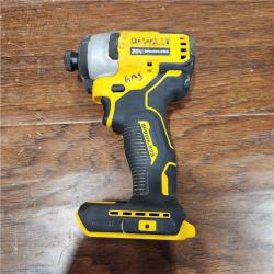 AS-IS  DEWALT Cordless Compact Impact Driver (Tool-Only)