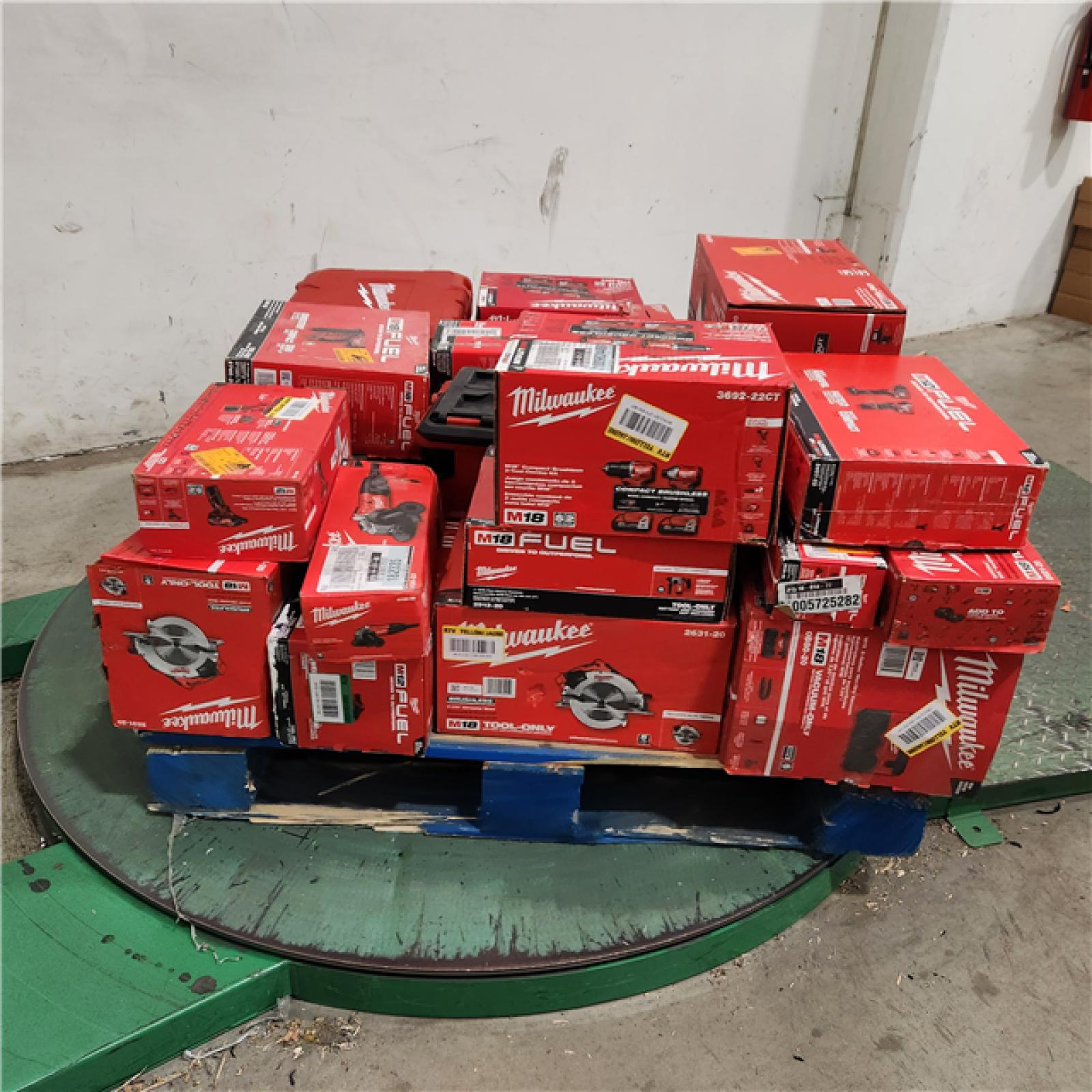 Dallas Location - As-Is MILWAUKEE Tool Pallet