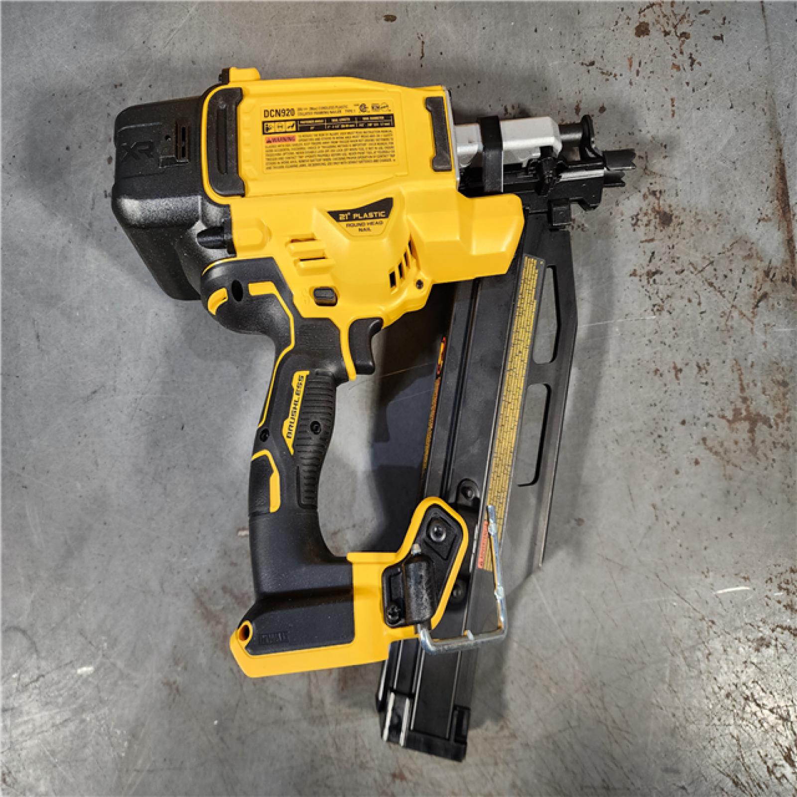 HOUSTON LOCATION - AS-IS DEWALT 20-Volt 21Â° Cordless Framing Nailer (Tool-Only)