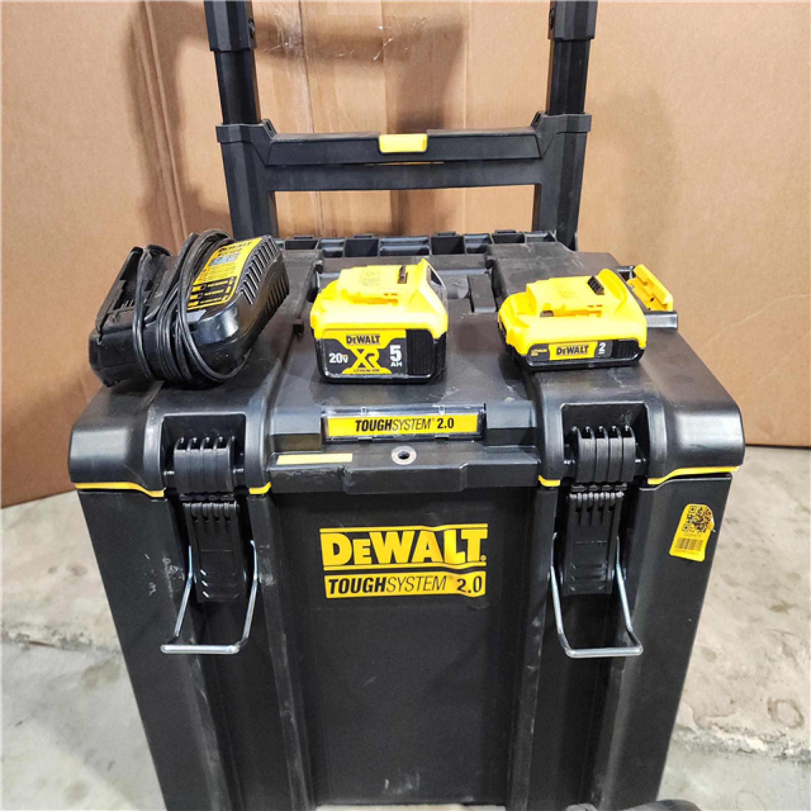 HOUSTON LOCATION - AS-IS Dewalt 20-Volt MAX ToughSystem Lithium-Ion 6-Tool Cordless Combo Kit