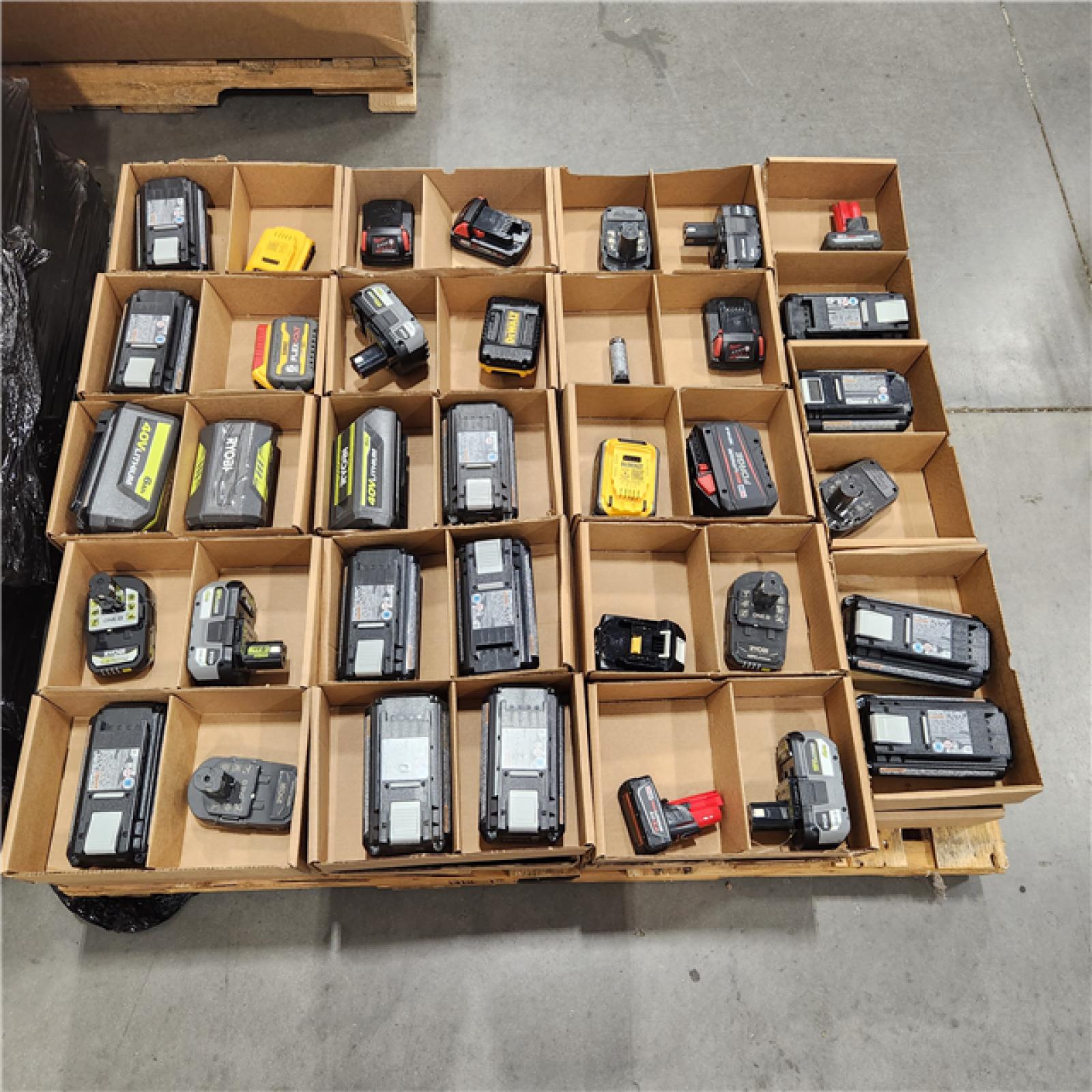 DALLAS LOCATION - AS-IS BATTERY PALLET