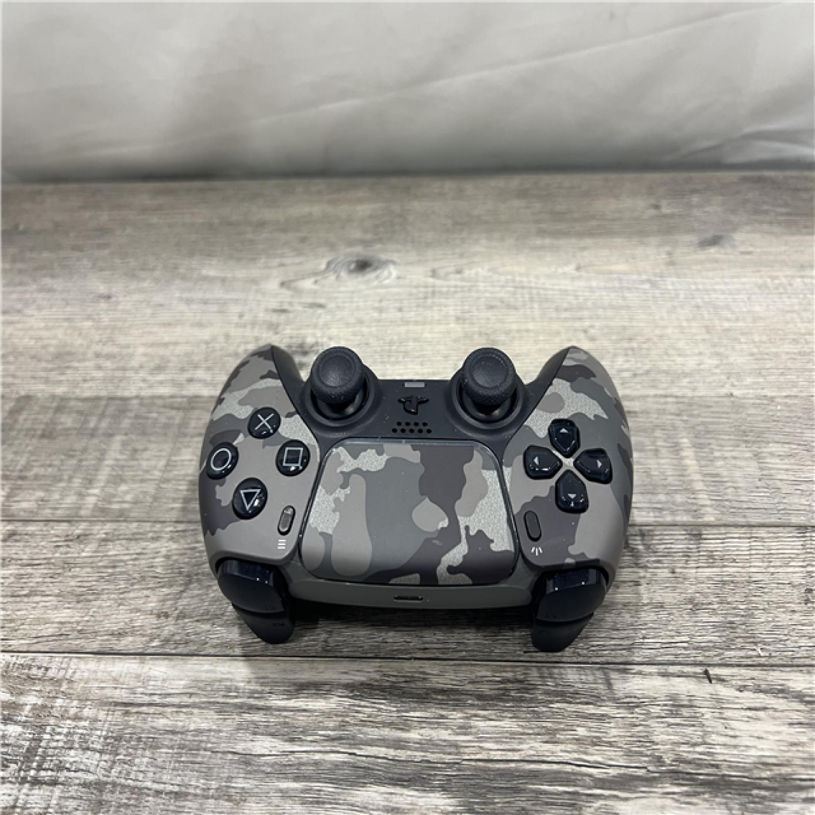 AS-IS Sony PS5 DualSense Wireless Controller - Grey Camouflage