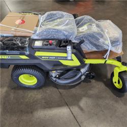 DALLAS LOCATION - AS-IS RYOBI 80V HP Brushless 42 in. Battery Electric Cordless Zero Turn Riding Mower