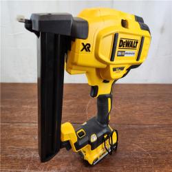 AS-IS DEWALT 20V MAX XR Brushless Cordless 18-Gauge Narrow Crown Stapler Kit