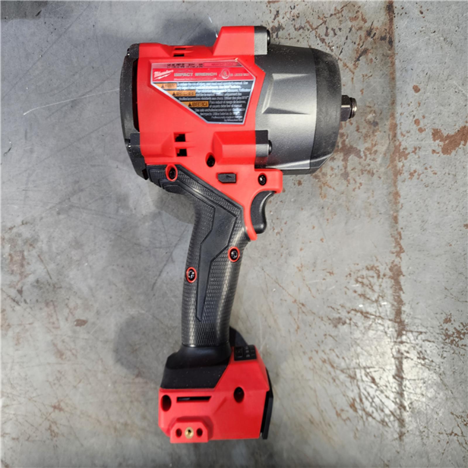 HOUSTON LOCATION - AS-IS Milwaukee M18 1/2 in. Cordless Brushless High Torque Impact Wrench Kit (Battery & Charger)