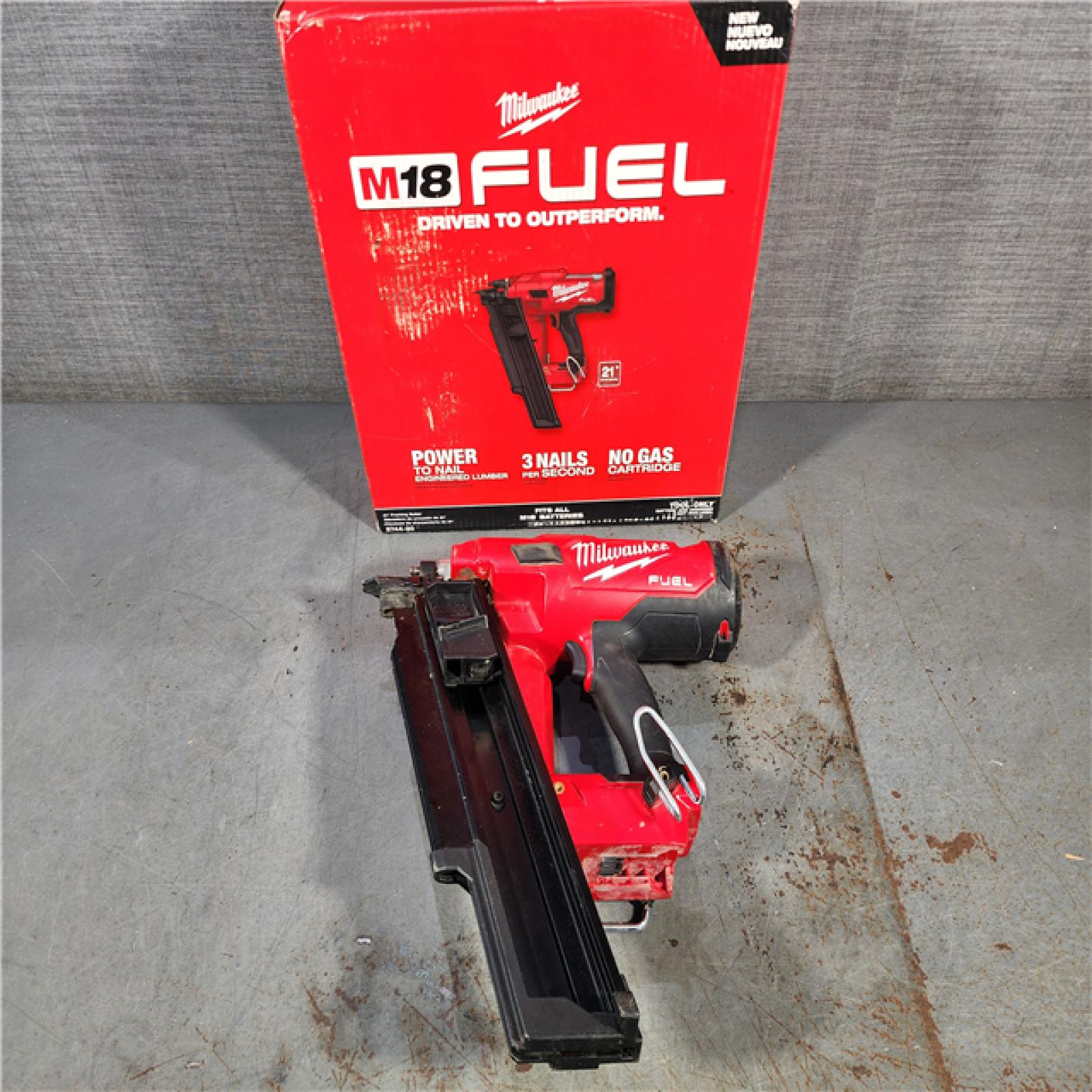 HOUSTON LOCATION - AS-IS Milwaukee 2744-20 M18 FUEL 21-Degree Cordless Framing Nailer (Tool Only)