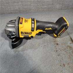 HOUSTON LOCATION - AS-IS FLEXVOLT 60V MAX Cordless Brushless 4.5 in. to 6 in. Small Angle Grinder with Kickback Brake (Tool Only)