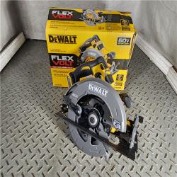 HOUSTON LOCATION - AS-IS DeWALT Flexvolt Max 7-1/4  60V Brushless Circular Saw DCS578B (TOOL ONLY)