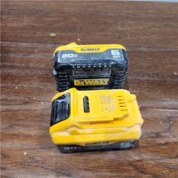 AS-IS DEWALT DCB206-2 6.0Ah 20V MAX Battery (2 Pack)