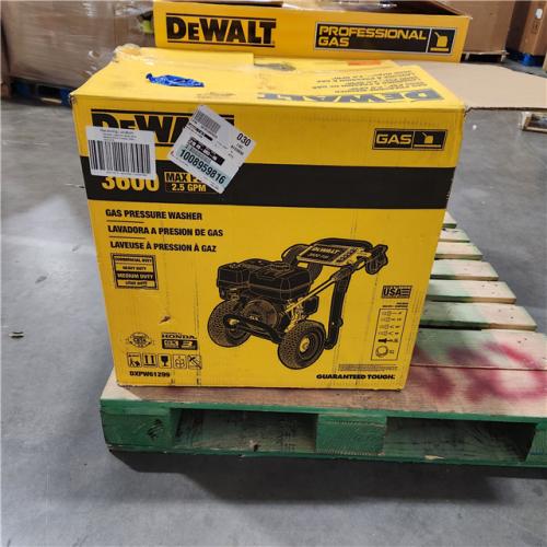 Dallas Location - As-Is DEWALT DXPW61299 3600 PSI 2.5 GPM Gas Powered Pressure Washer