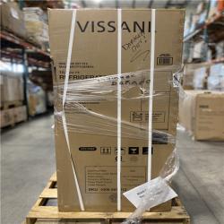 DALLAS LOCATION - Vissani 10.1 cu. ft. Top Freezer Refrigerator in Stainless Steel PALLET - (2 UNITS)