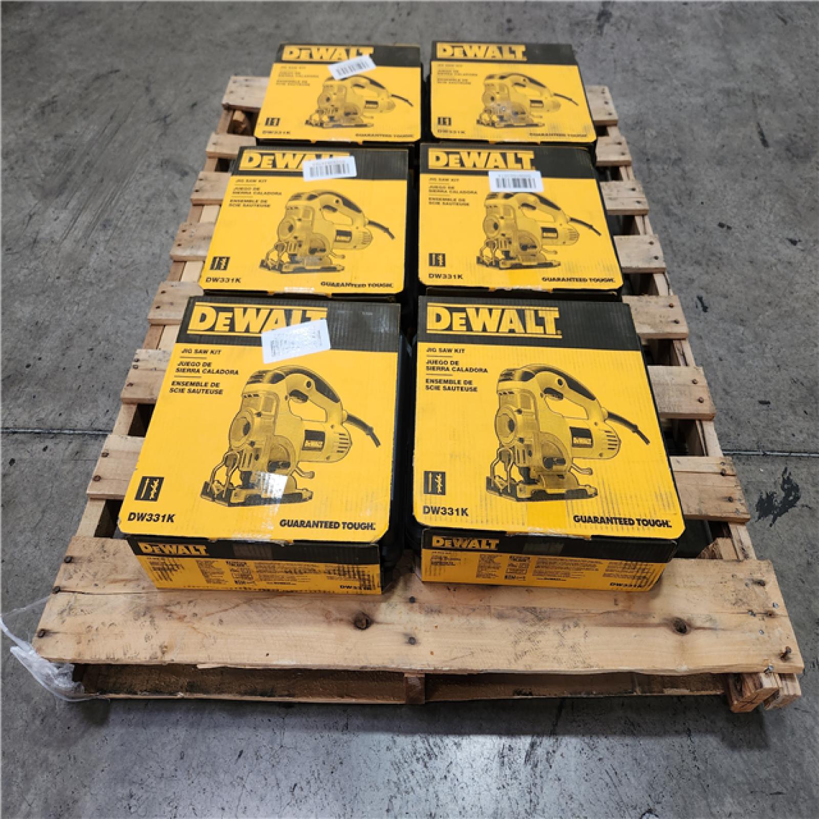 Phoenix Location 6 DEWALT 6.5 Amp Corded Variable Speed Jig Saw Kit with Kit Box Pallet